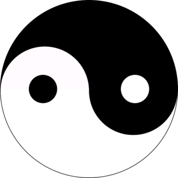 Picture of yin and yang symbol